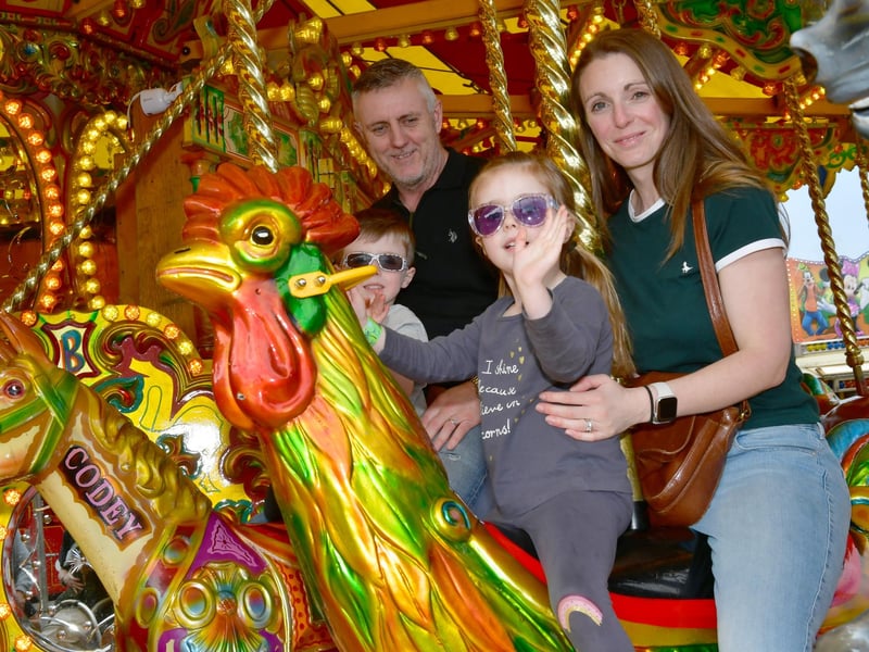 The fair offers real family fun for all ages.