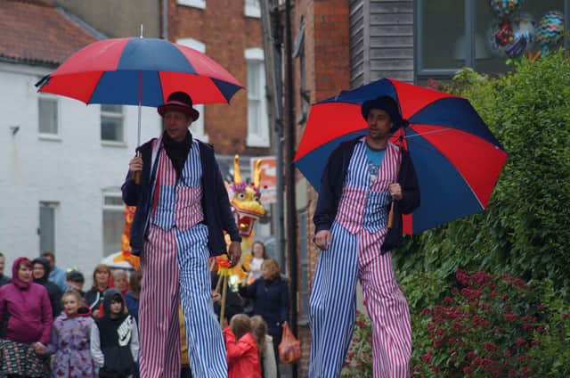 Rain didn't stop the finale parade