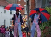 Rain didn't stop the finale parade