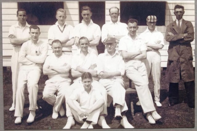 Louth CC's first team circa 1940s.