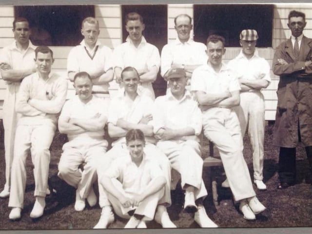 Louth CC's first team circa 1940s.