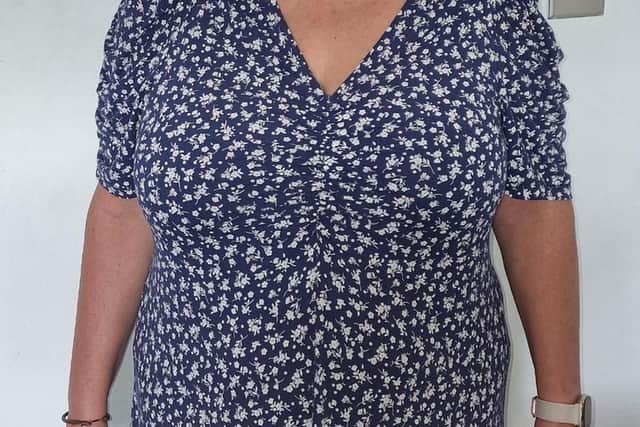 Tammie before Slimming World