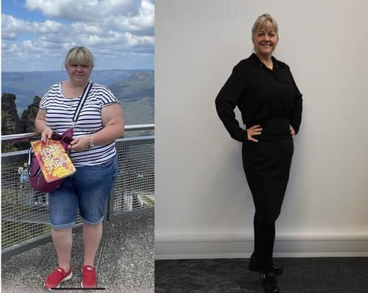 Sharon Kirk has lost more than eight stones in weight and now wants to help others achieve their goals