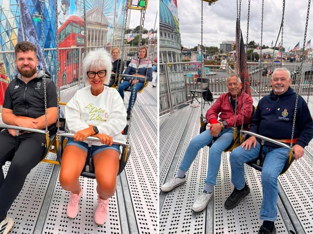 Some snapshots from the special Remembrance event at Skegness Pleasure Beach.