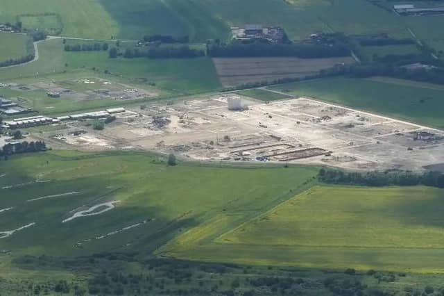 The former gas terminal at Theddlethorpe has been identified as a possible site for an underground facility for the storage of nuclear waste or GDF (geological disposal facility). (PHOTO BY: Simon Tomson)