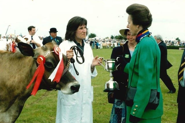 The Princess Royal at a previous Lincolnshire Show.