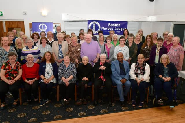 Boston Nurses League marking its 55th anniversary.