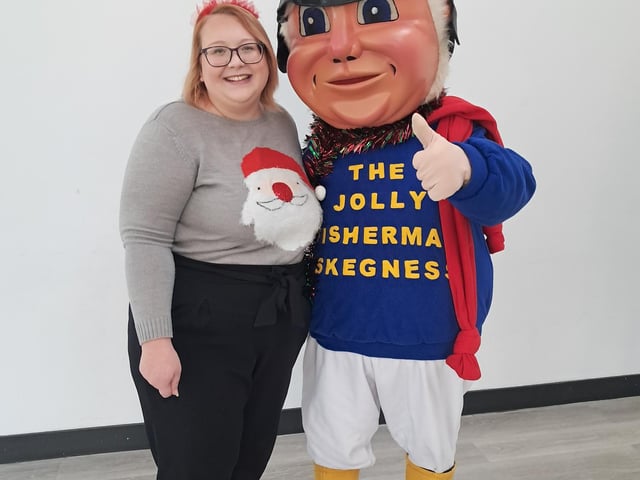 Guests wore Christmas jumpers for a donation to Shine Lincolnshire.