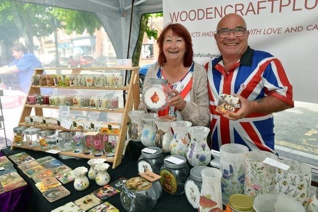 Sandra and Kev Harris of Old Leake