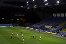 An empty stadium has become common sight. But how many fans will come back when the turnstyles re-open? (Photo by Catherine Ivill/Getty Images)