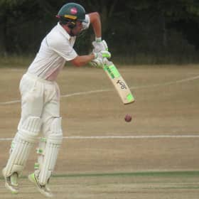 In-form Sam Evans batting against Bedfordshire.