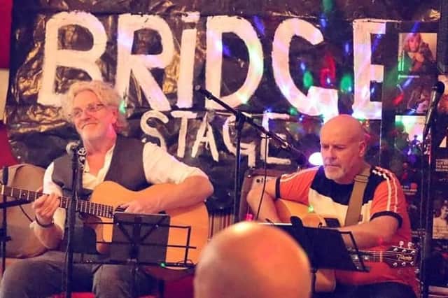 Alex MacDougal & Deane Clarke travelled from Dublin for the festival.