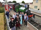 Volunteers for Lincolnshire Wolds Railway.