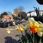 Market Rasen Market Place this spring