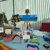 Zack Clapham, 14, of Zack's Crochet and Crafts, Boston.