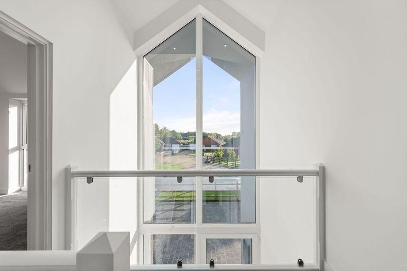 The galleried landing.