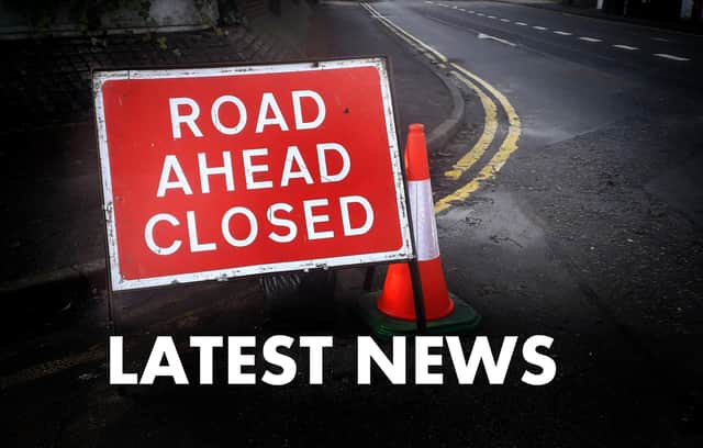 A road in Gosberton has been closed after a sinkhole emerged.