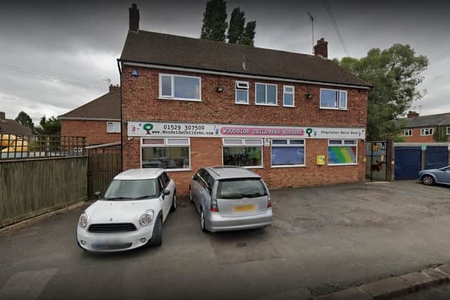 Woodside Children's Nursery in Sleaford. Photo: Google