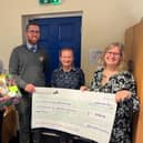 Morrisons donated over £6,000 to Lincoln and Lindsey Blind Society 