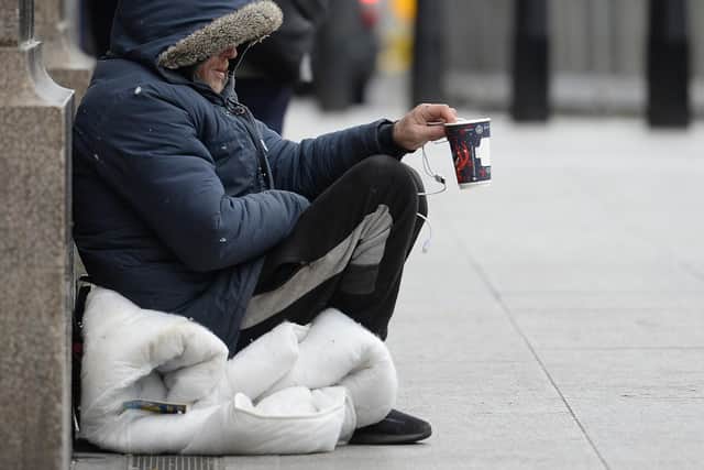 File photo dated 16/01/202 of a homeless person. Homelessness charities have told Rishi Sunak they are deeply concerned the Government will fail to meet its target of ending rough sleeping in England by 2024. In a letter to the Prime Minister, the organisations said the data shows "we are going backwards in terms of meeting the goal". In September, the Government published its Ending Rough Sleeping For Good strategy, which restated its 2019 manifesto commitment to end rough sleeping by the end of this Parliament. Issue date: Monday June 19, 2023.