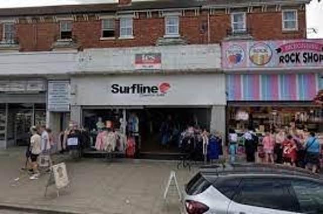 Site of the Surfline store in Skegness.