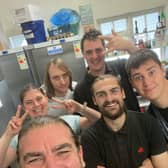 Paul Hugill and some of the Serendipity team.
