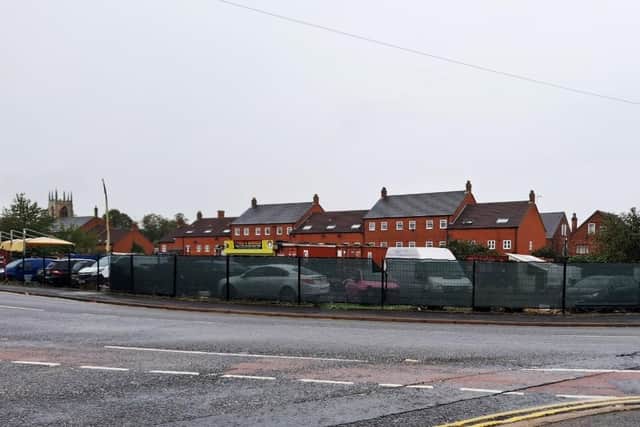 The Trinity Self Drive car and tyre storage facility on North Street, Gainsborough, was built last year without permission