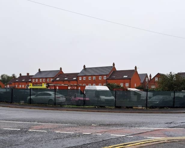 The Trinity Self Drive car and tyre storage facility on North Street, Gainsborough, was built last year without permission