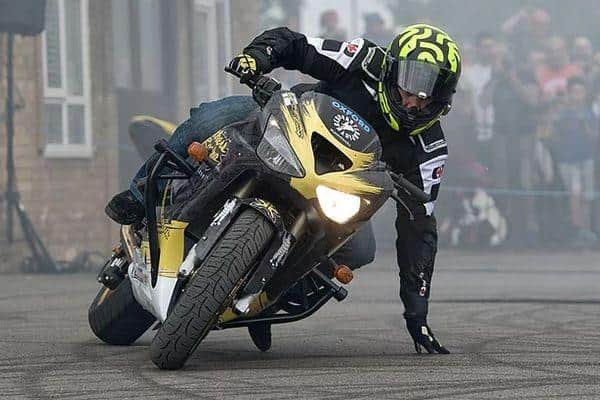 The Two Brothers Stunt Team will be performing cutting edge street bike freestyle tricks!