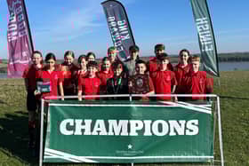 Humberston Academy cross country team