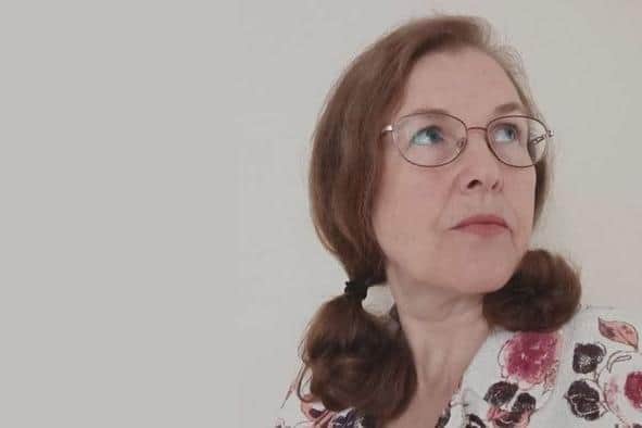 Julie Street, Sleaford's poet laureate.
