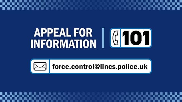 Lincolnshire Police appeal.