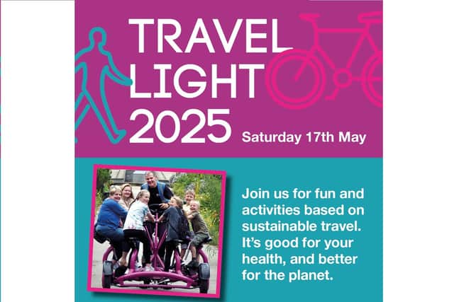 Learn more about active and sustainable travel in Sleaford at TravelLight25.