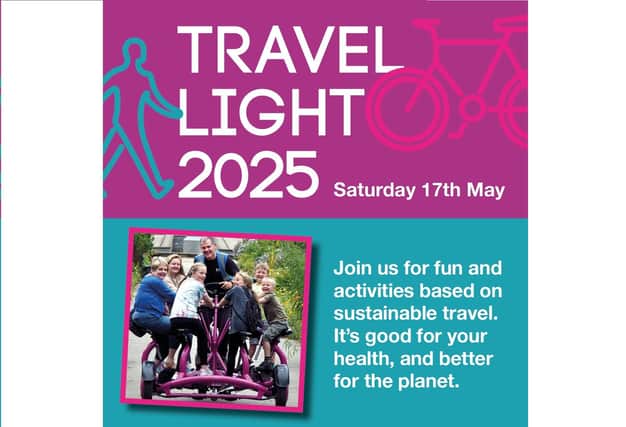 Learn more about active and sustainable travel in Sleaford at TravelLight25.