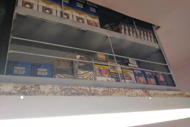 The elaborate remote-controlled hide discovered at King Power, in Horncastle Road.