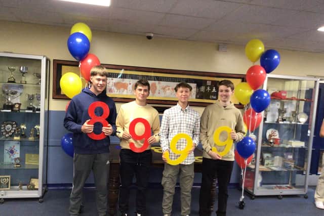 Students at Queen Elizabeth’s High School in Gainsborough are celebrating their GCSE results