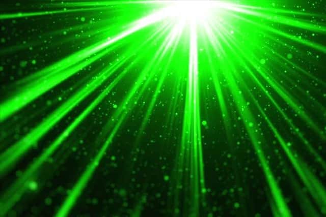 a high-powered green laser pen was used to impede the efforts of a lifeboat crew working on the Skegness coast