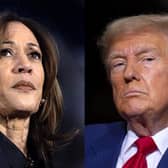 Kamala Harris, Donald Trump.