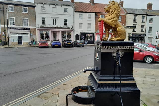 The Market Place in Caistor.