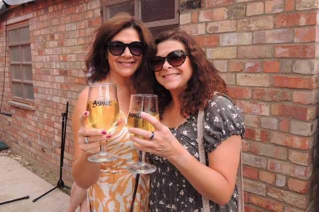Images from Sleaford's Thank Folk for the Ivy festival. Rachael and Gina Lepora from Sleaford stopped off at The Ivy on their way to the railway station and stayed.
