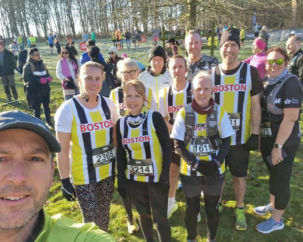 Some of the Boston runners
