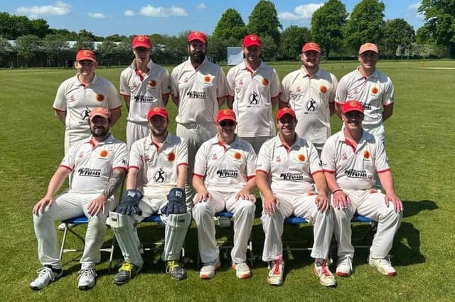 Horncastle's Sunday side, pictured last month, were beaten last weekend. (Photo: Horncastle CC)