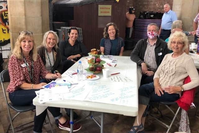 Residents in the South West Ward gathered at the x-church to take part in the World Café