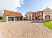 The property is in the village of Scothern and on the market with Savills for £850,000. Photo: Savills