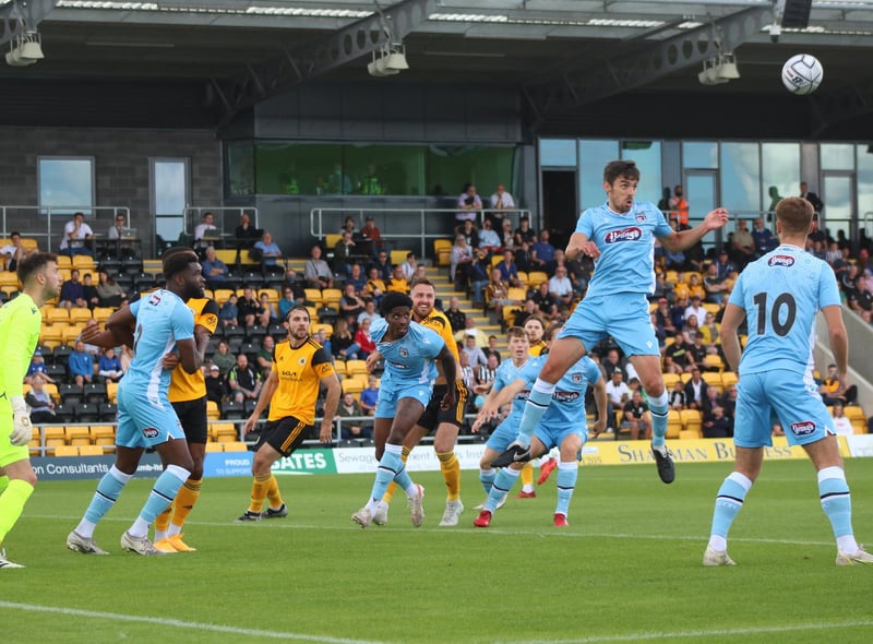 Grimsby Town were another visitor to Boston in pre-season.
