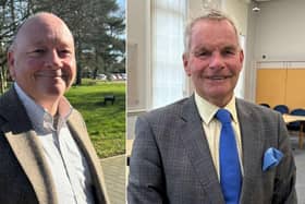 Cllr Travis Hesketh and Cllr Martin Hill. Photos: James Turner
