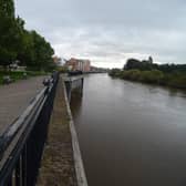 Whittons Gardens situated next to the River Trent