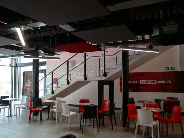 Space to sit and chat