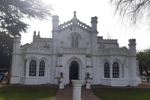 The Priory Hotel, current home of the Serendipity Foundation.
