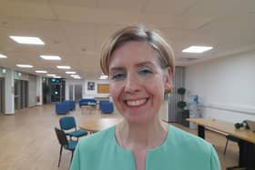 Andrea Jenkyns, Reform UK candidate for Greater Lincolnshire mayor, at her campaign launch